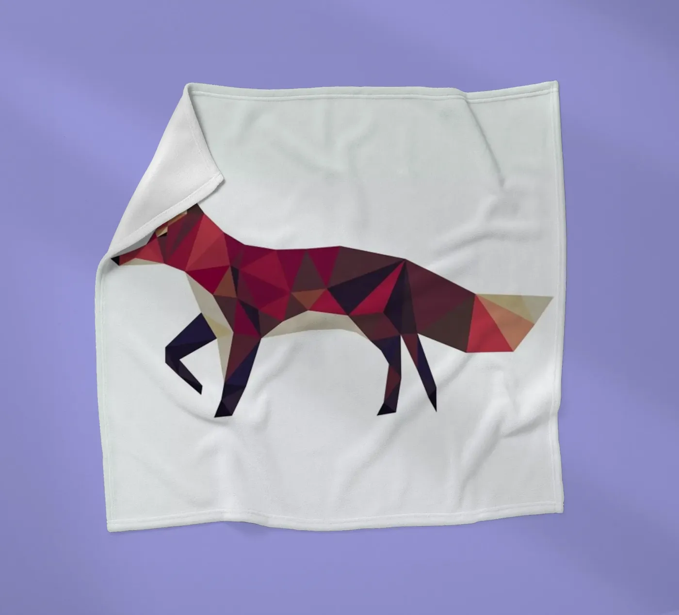 Foxtrot fleece blanket by Sabrina Ziegenhorn