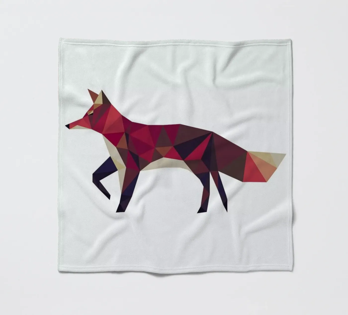 Foxtrot fleece blanket by Sabrina Ziegenhorn