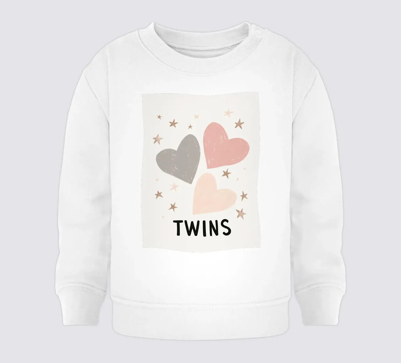 Twins No 3 felpa neonato da treechild