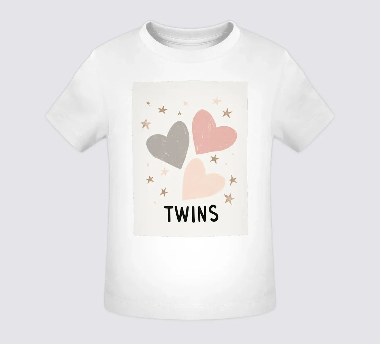 Twins No 3 maglietta neonato da treechild