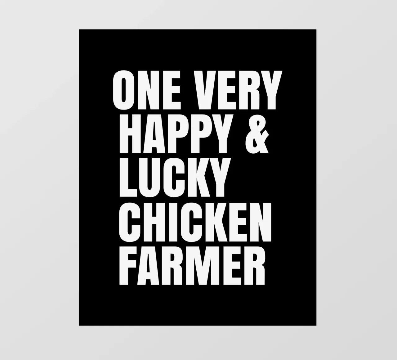One very happy and lucky chicken farmer pellicola backlit da happieeagle