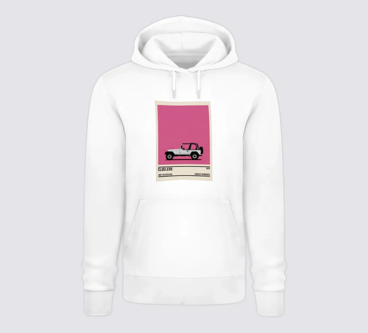Clueless movie car felpa con cappuccio da TheArtstudio