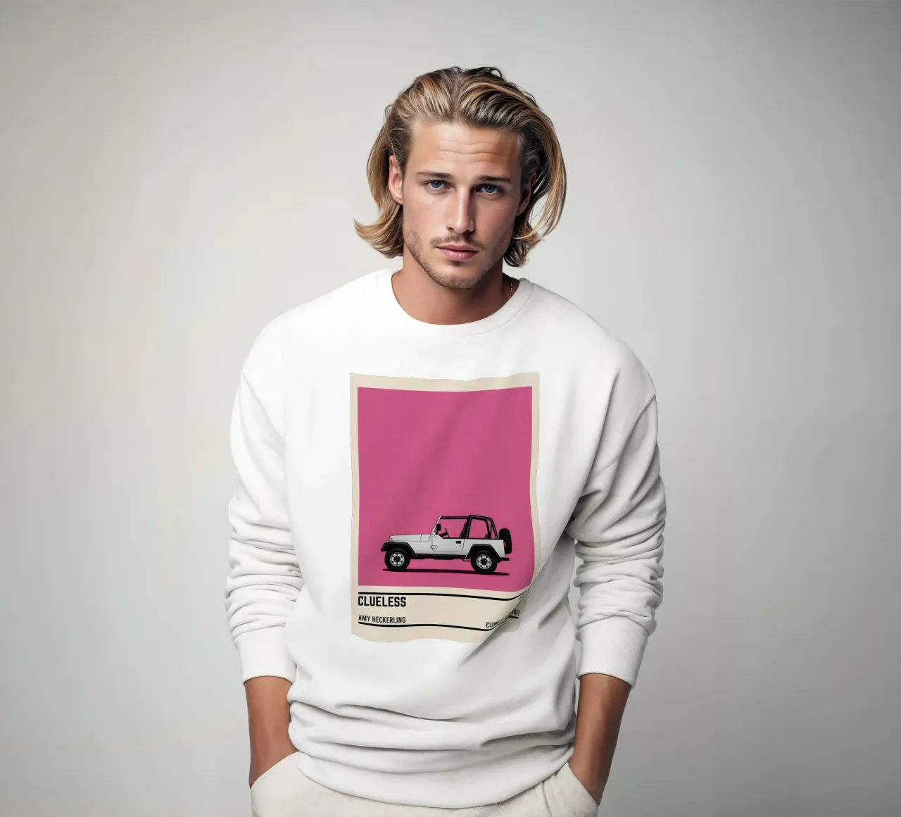 Clueless movie car felpa da TheArtstudio