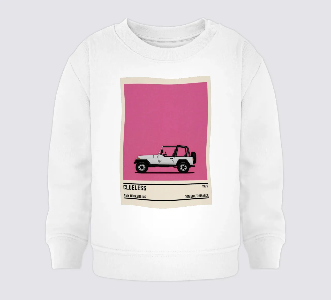 Clueless movie car felpa neonato da TheArtstudio