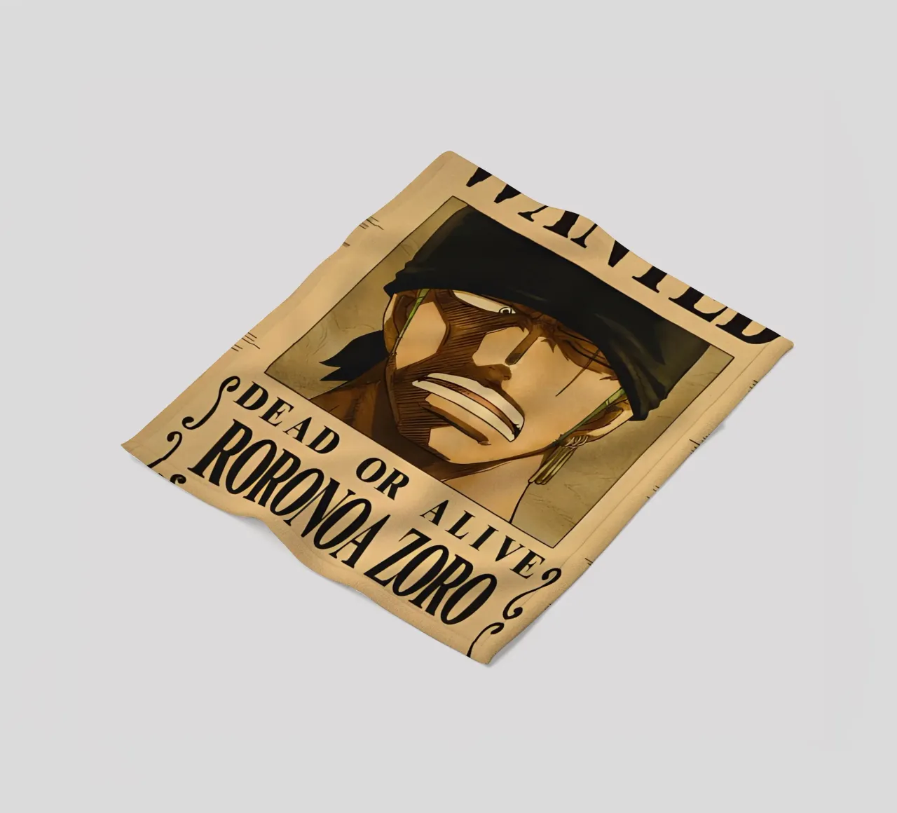 Roronoa Zoro coperta in pile da CreativeStudio
