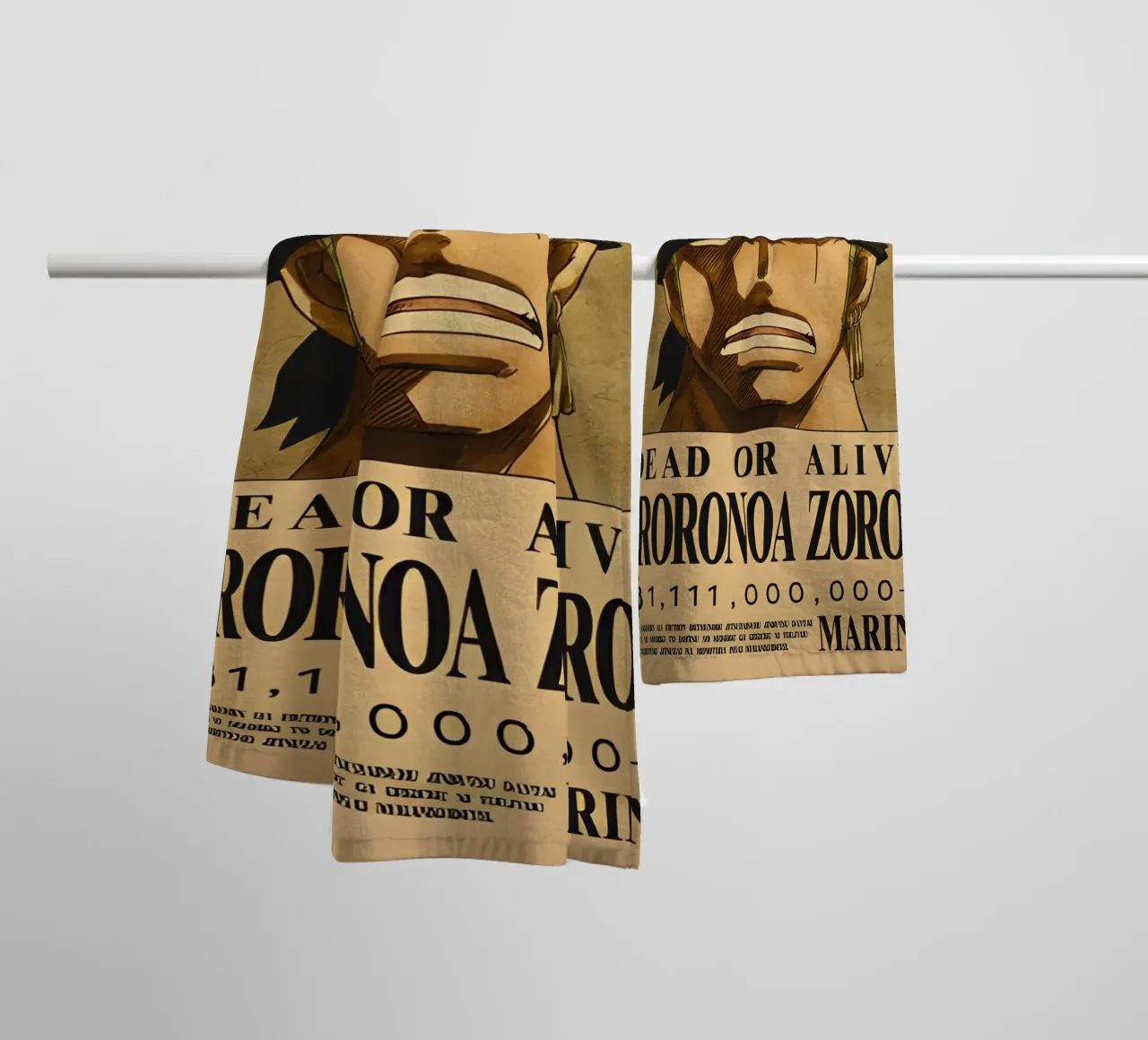 Roronoa Zoro asciugamano da bagno da CreativeStudio