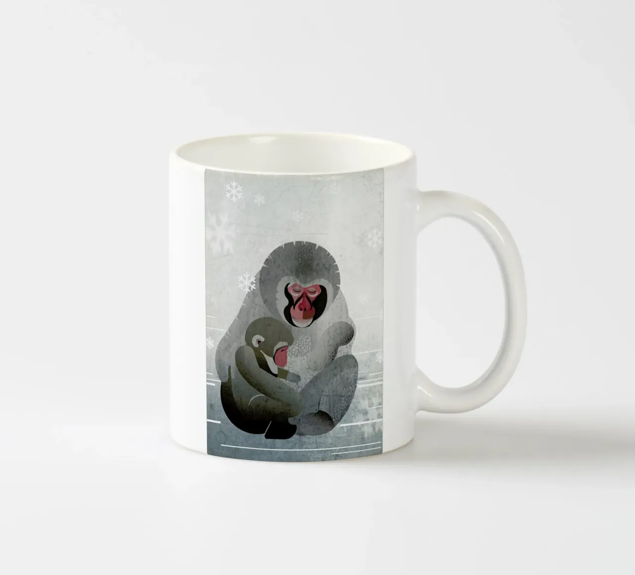 Makaken tazza in ceramica da Sabrina Ziegenhorn