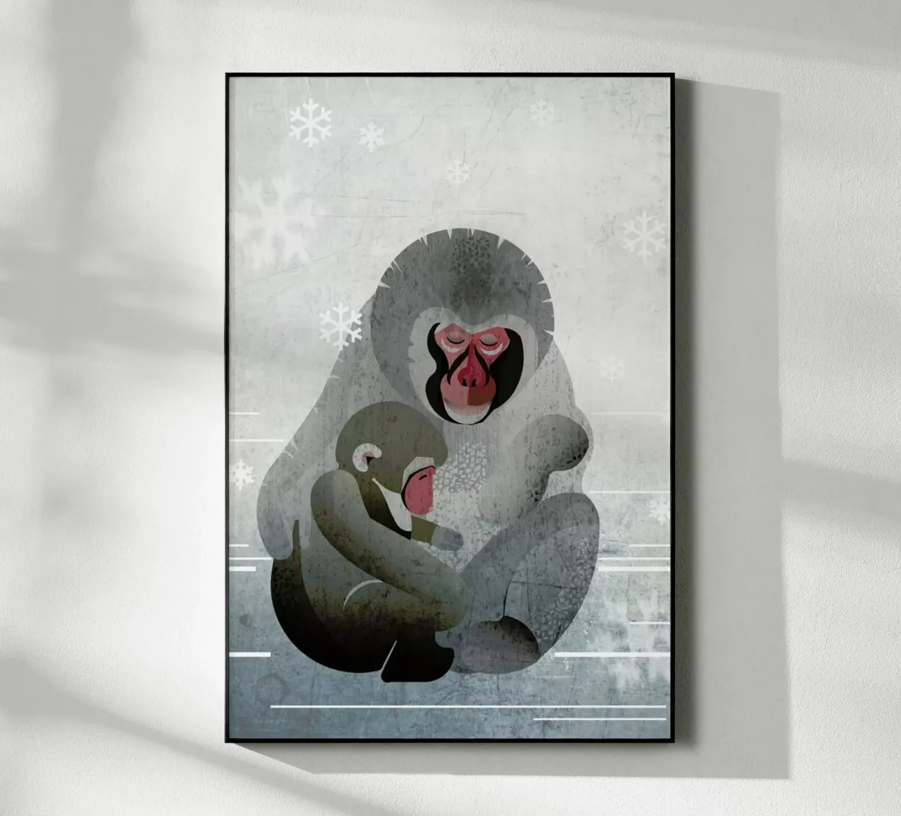 Makaken plexiglass da Sabrina Ziegenhorn