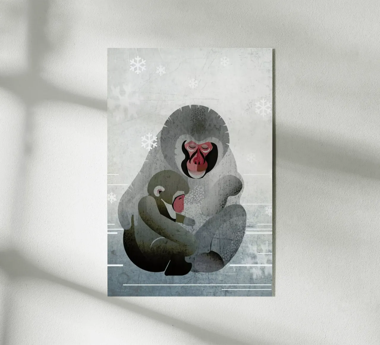 Makaken plexiglass da Sabrina Ziegenhorn