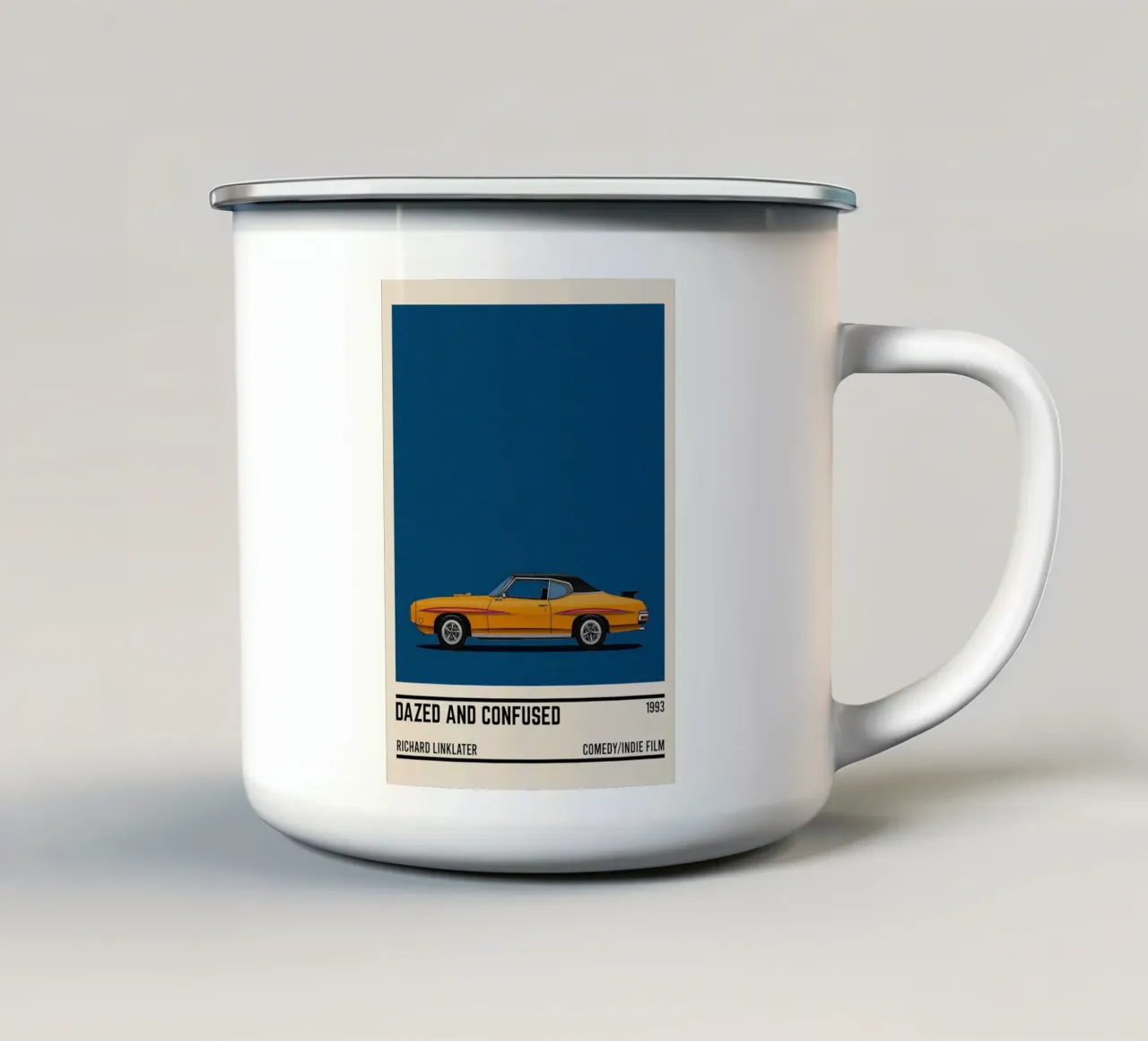 Dazed and confused car tazza in smalto da TheArtstudio