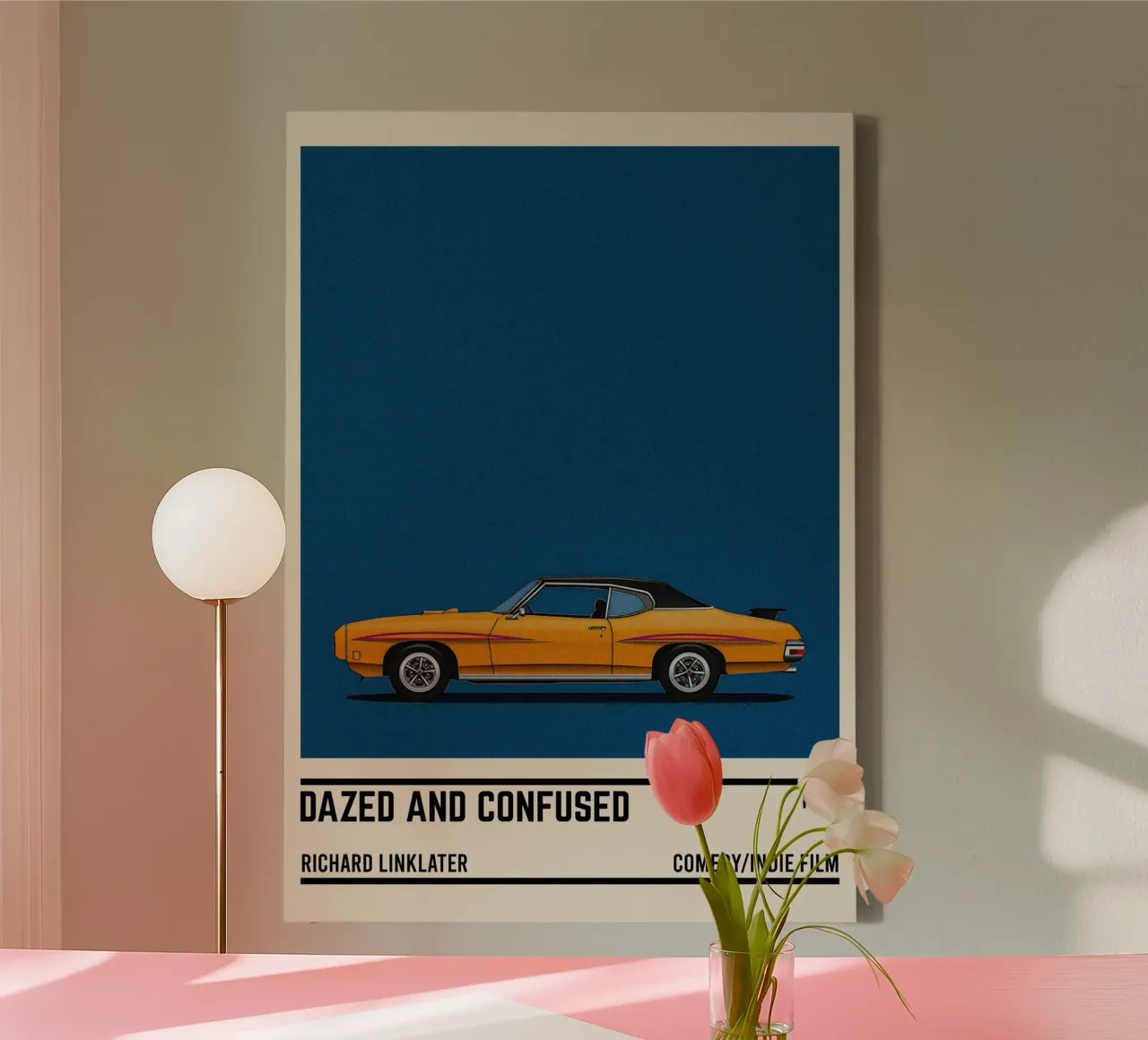 Dazed and confused car canvas by TheArtstudio