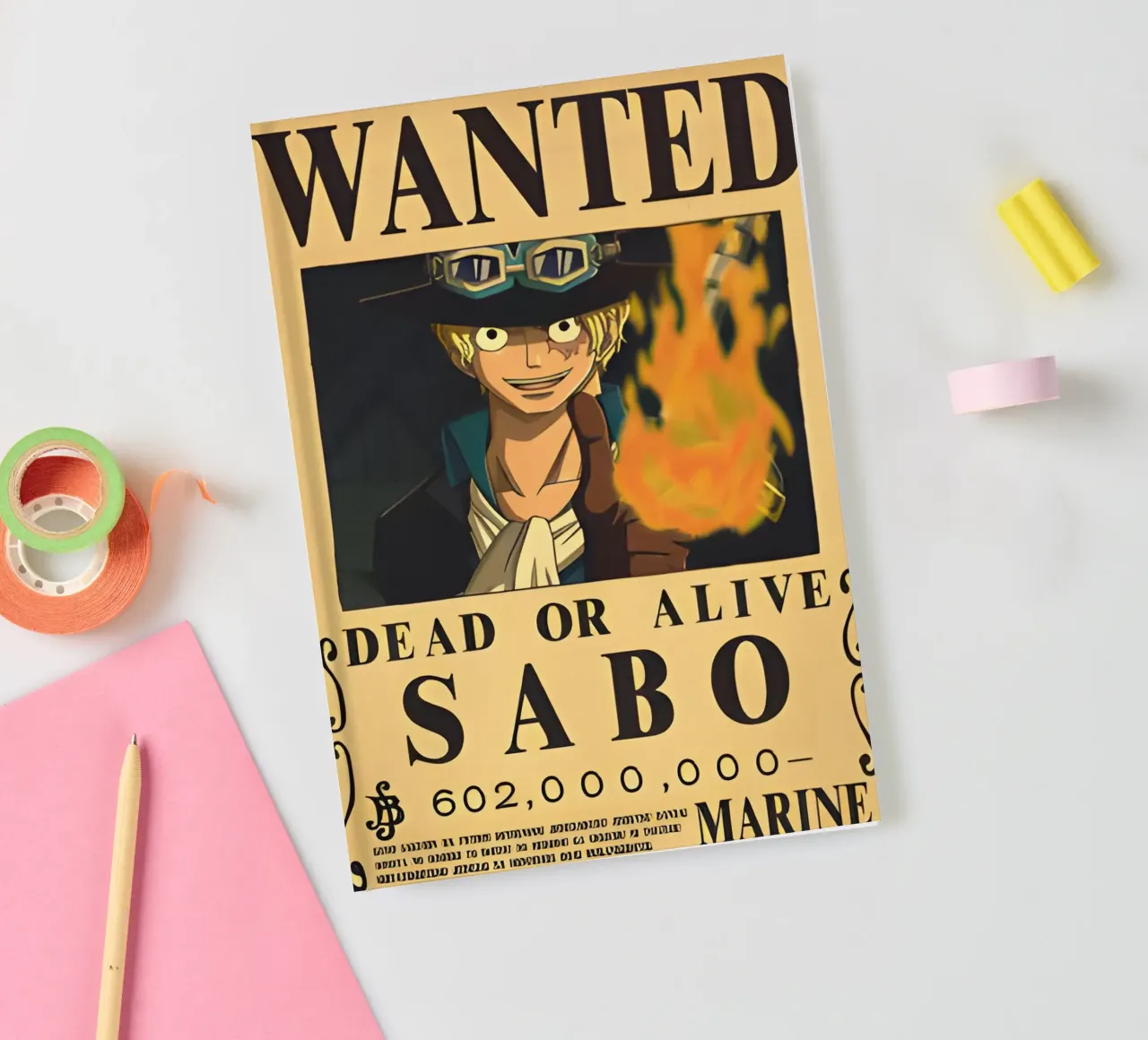Sabo notebook by CreativeStudio
