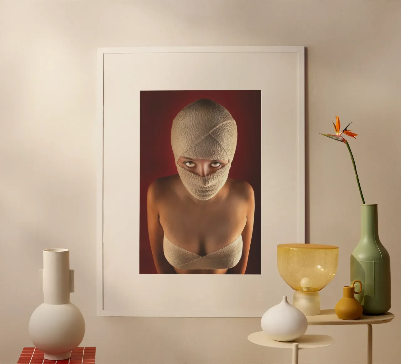Gli occhi ce l'hanno poster con telaio in plastica da Dave Hare Photography