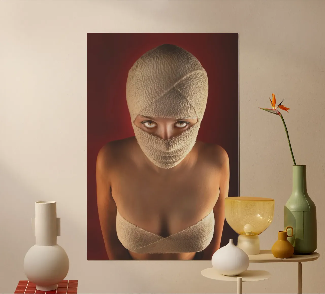 Gli occhi ce l'hanno poster con telaio in plastica da Dave Hare Photography