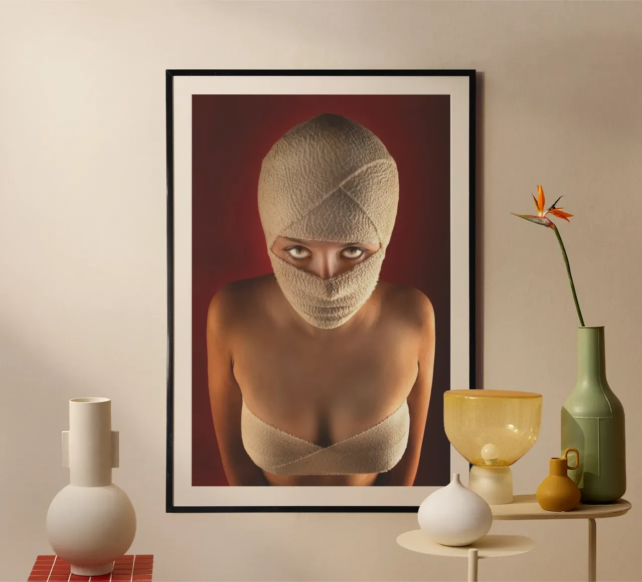 Gli occhi ce l'hanno poster con telaio in plastica da Dave Hare Photography