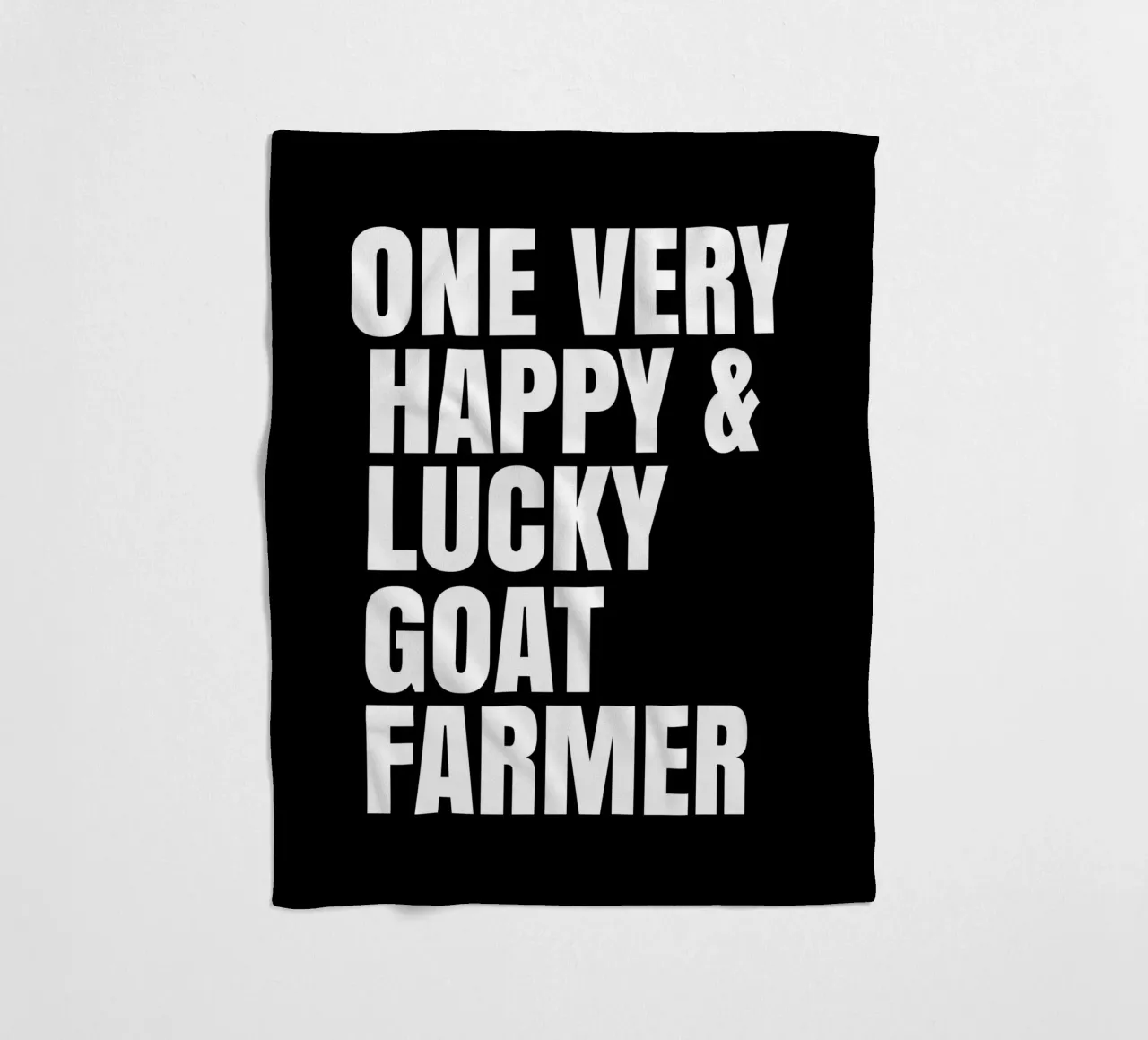 One very happy and lucky goat farmer coperta in pile da happieeagle