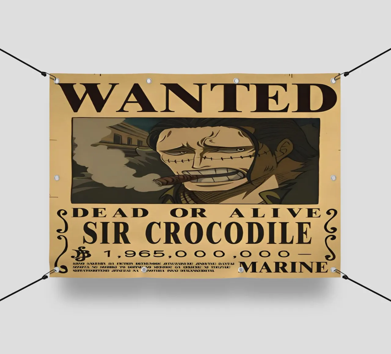 Sir Crocodile telo in pvc da CreativeStudio