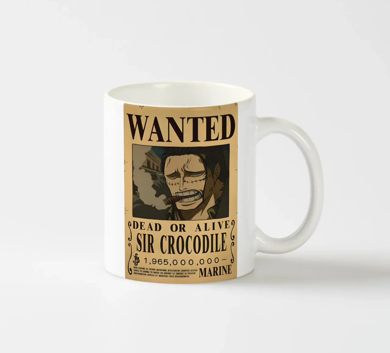 Sir Crocodile tazza in ceramica da CreativeStudio