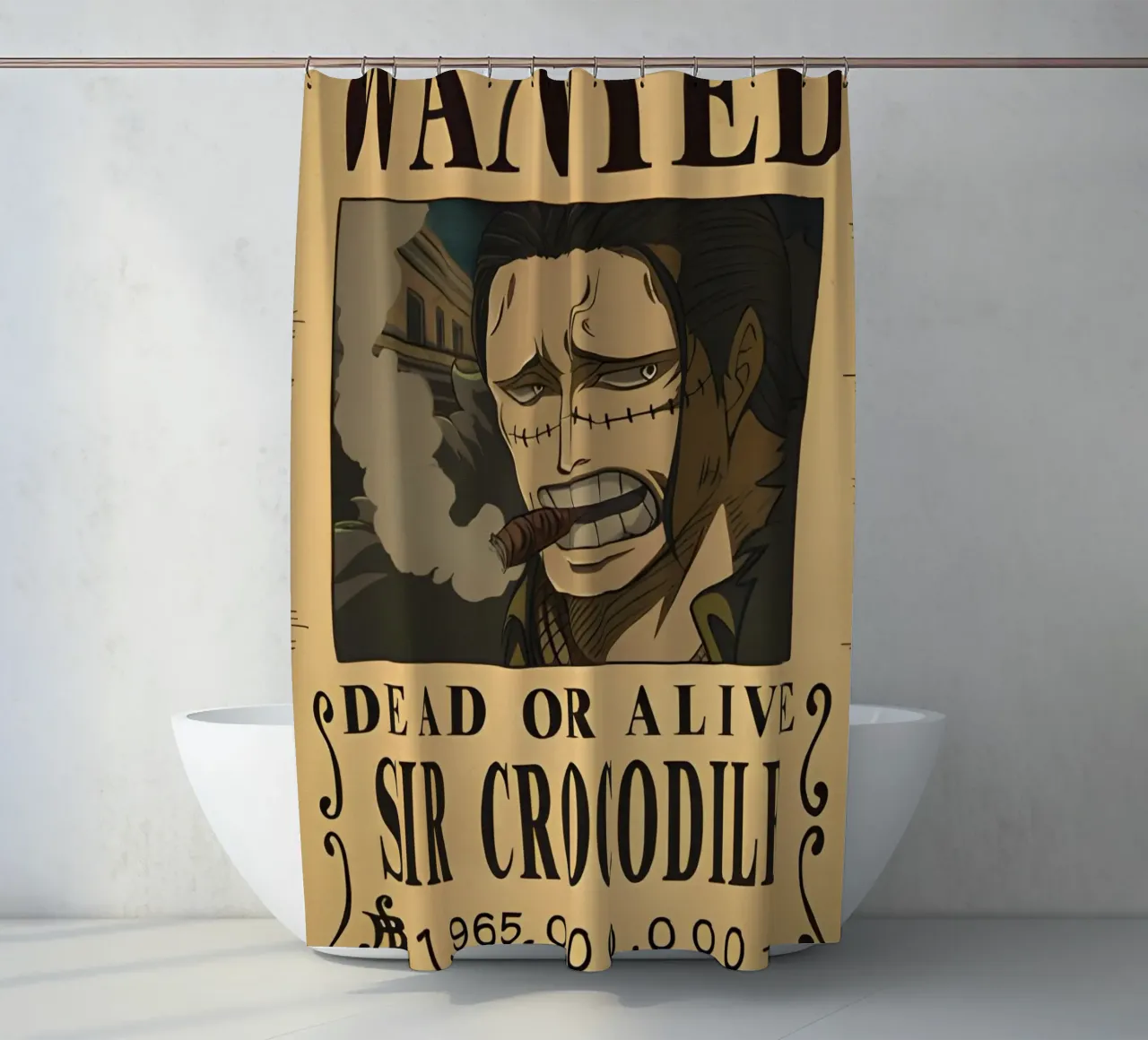 Sir Crocodile tenda da doccia da CreativeStudio