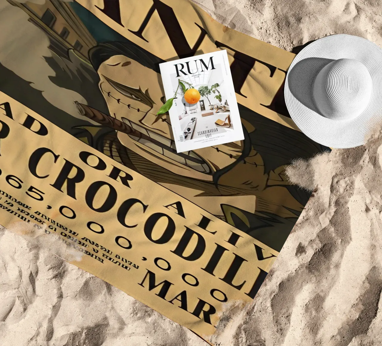 Sir Crocodile telo mare da CreativeStudio