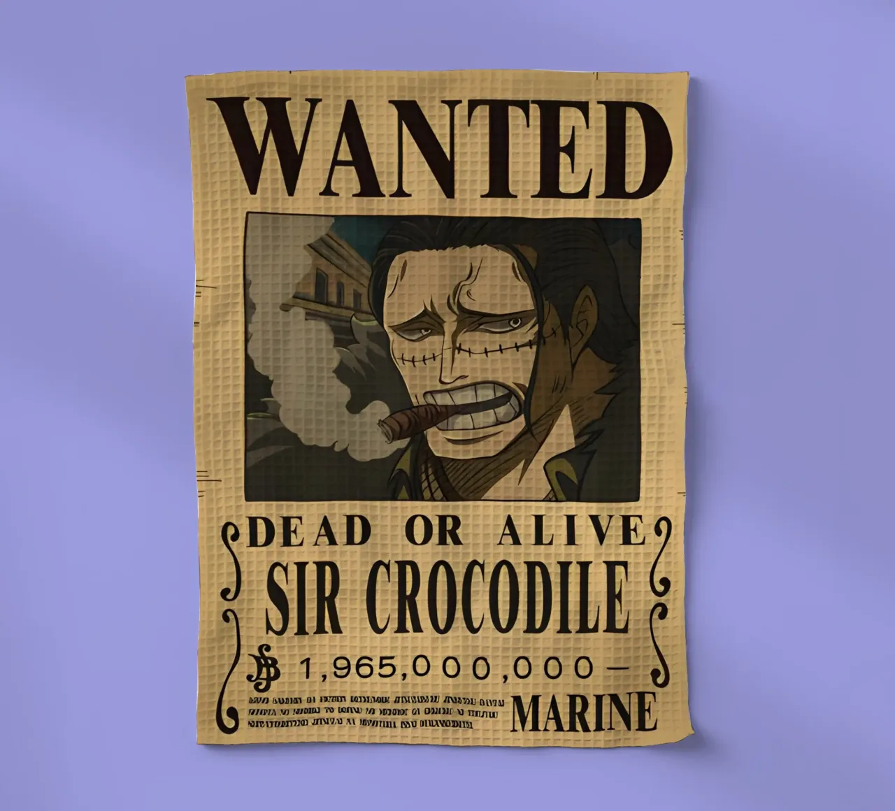Sir Crocodile canovaccio da cucina da CreativeStudio