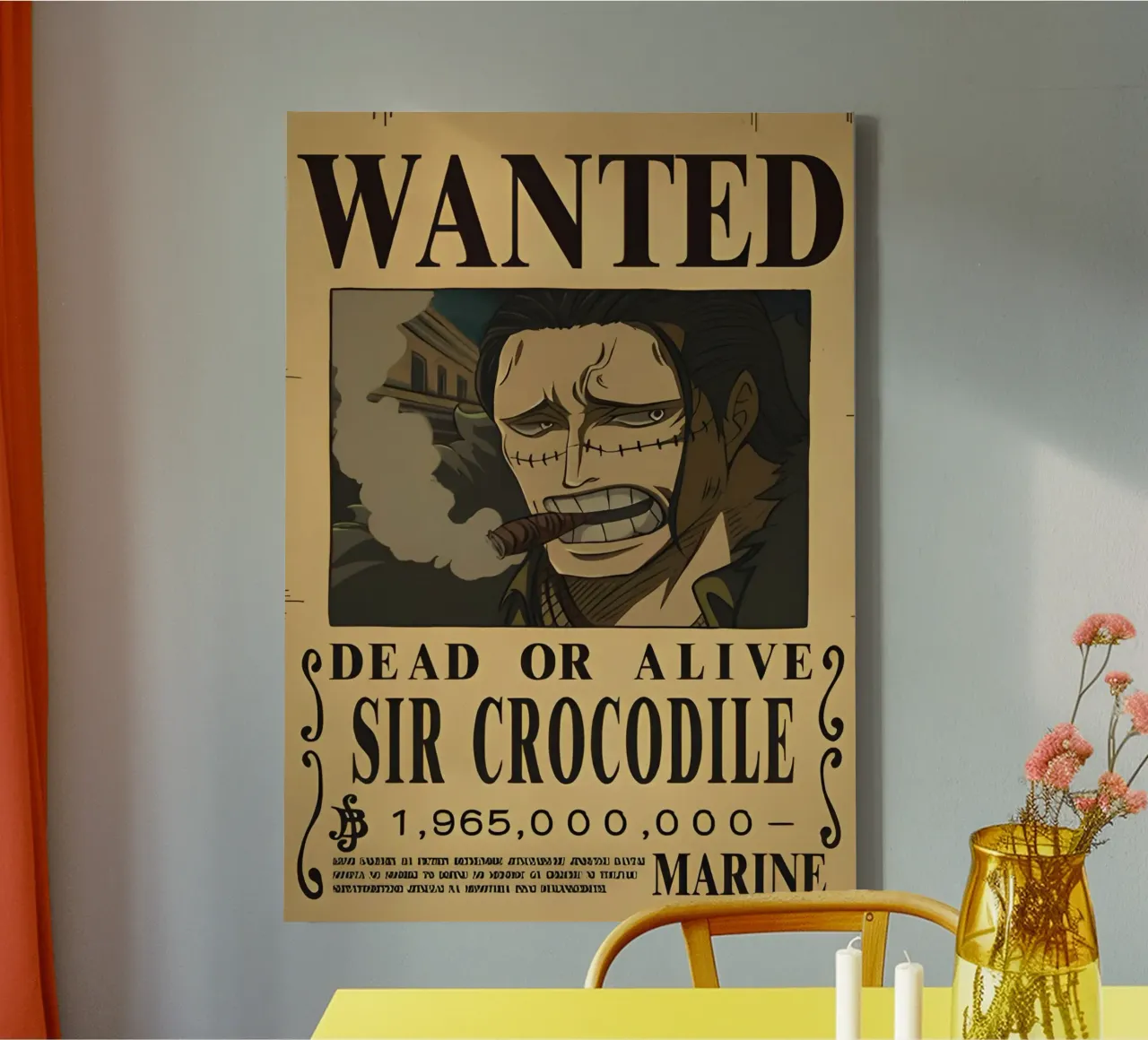 Sir Crocodile canvas by CreativeStudio