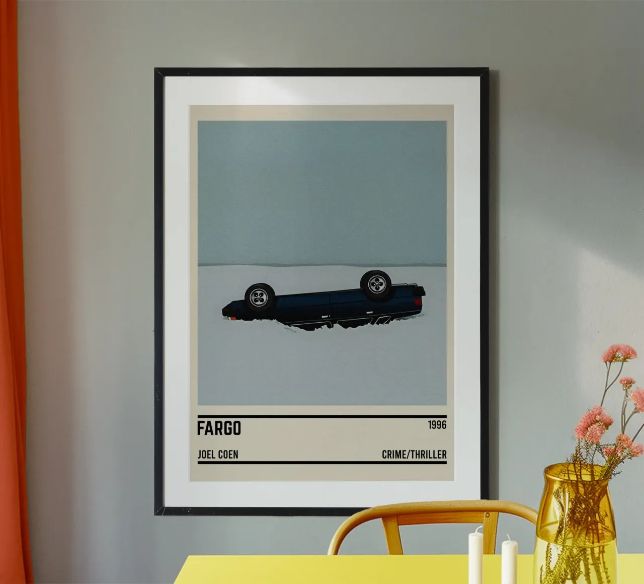 Fargo movie car poster de TheArtstudio