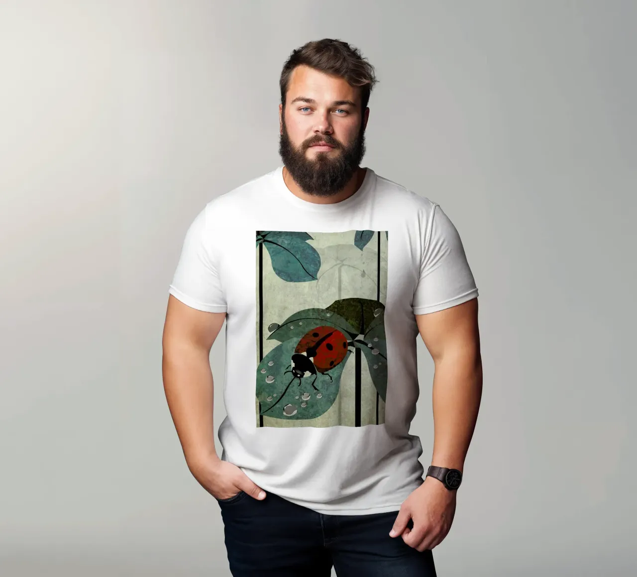 Marienkäfer t-shirt da Sabrina Ziegenhorn