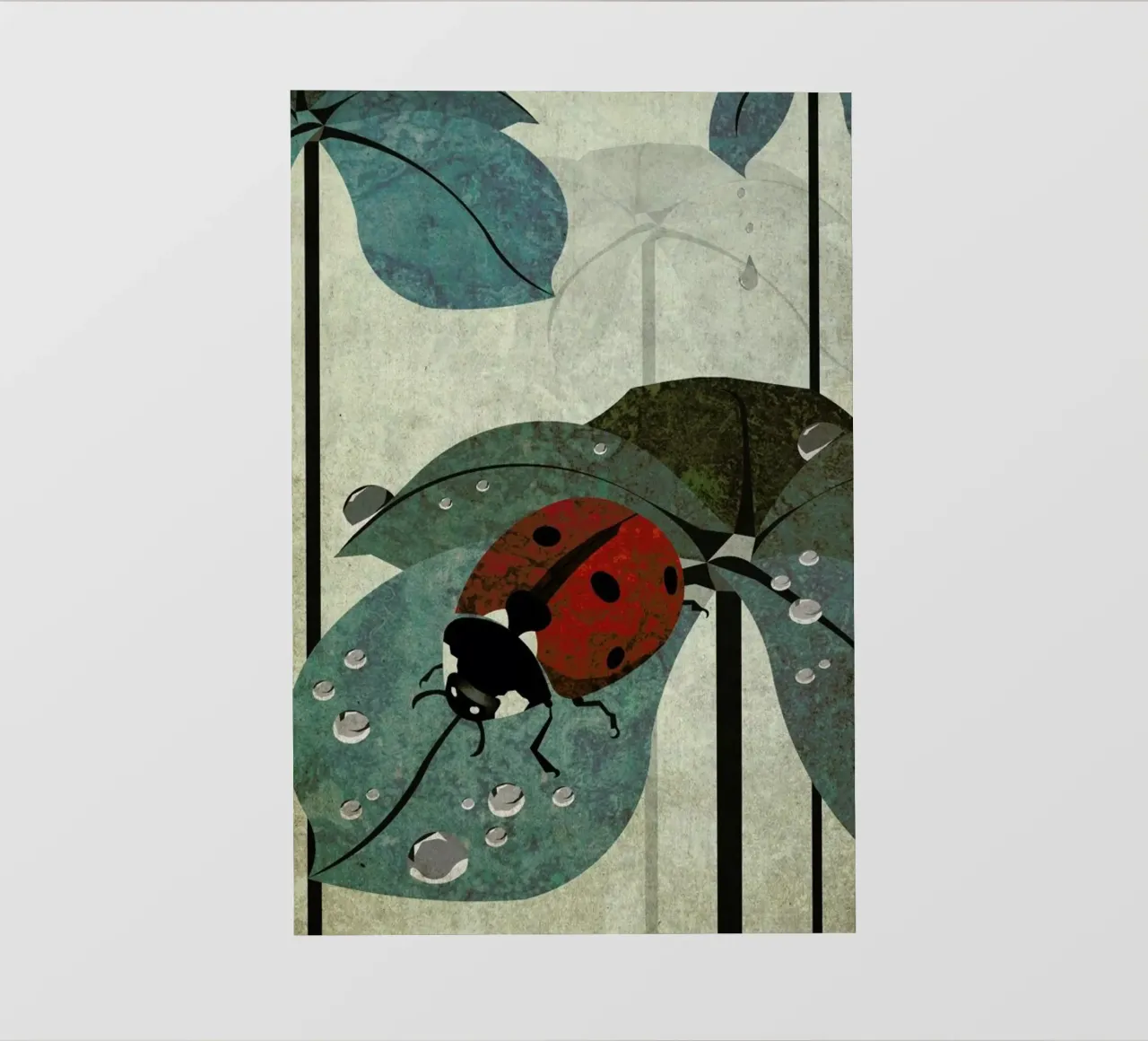 Marienkäfer pellicola backlit da Sabrina Ziegenhorn