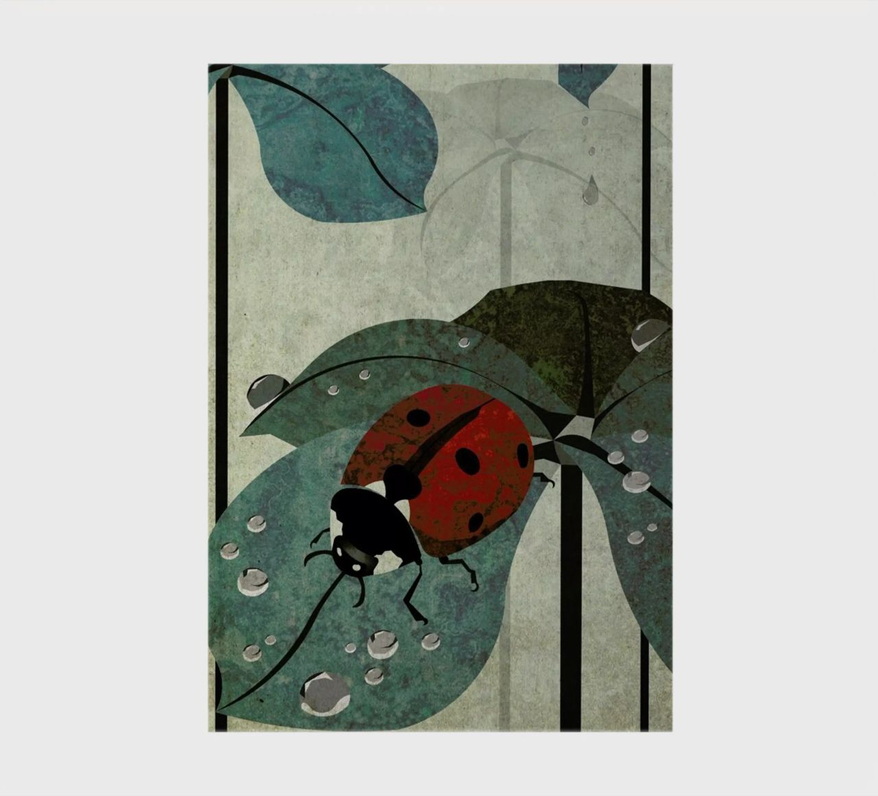Marienkäfer notebook by Sabrina Ziegenhorn