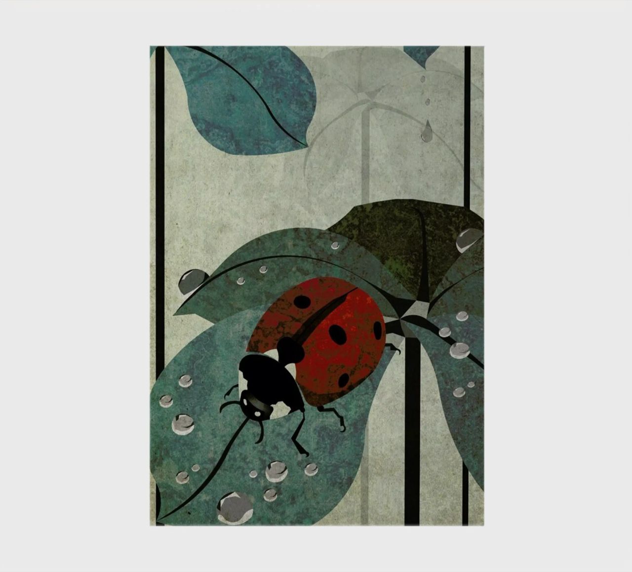 Marienkäfer notebook by Sabrina Ziegenhorn