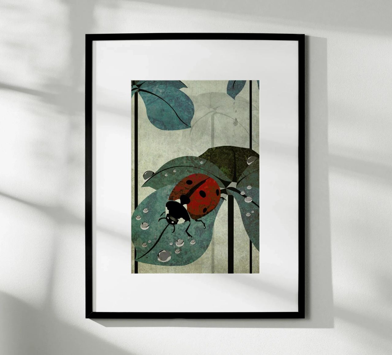 Marienkäfer poster by Sabrina Ziegenhorn