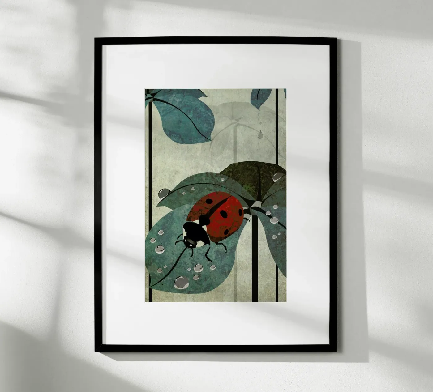 Marienkäfer poster da Sabrina Ziegenhorn