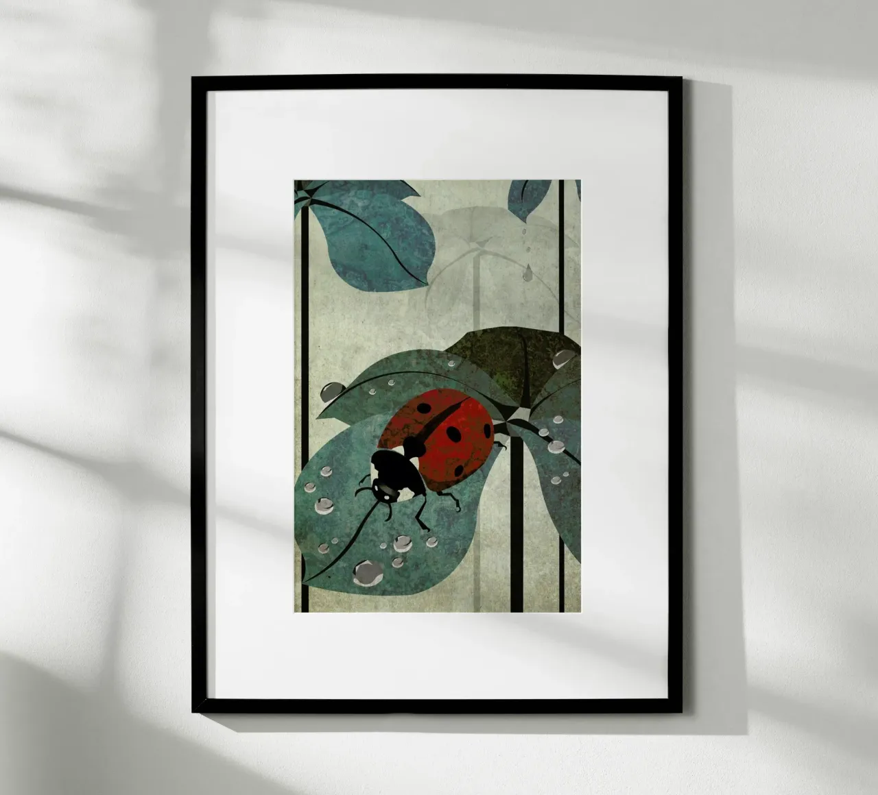 Marienkäfer poster da Sabrina Ziegenhorn