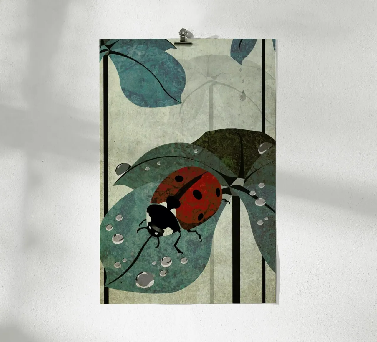 Marienkäfer poster da Sabrina Ziegenhorn