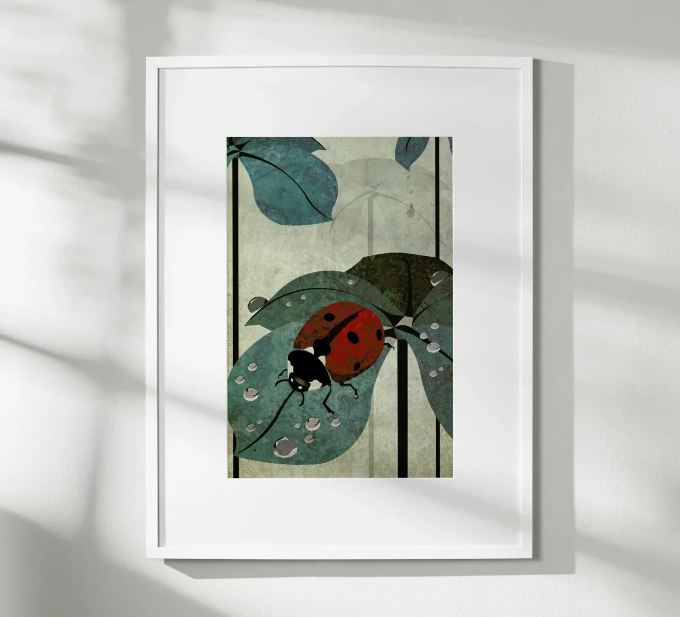 Marienkäfer poster by Sabrina Ziegenhorn