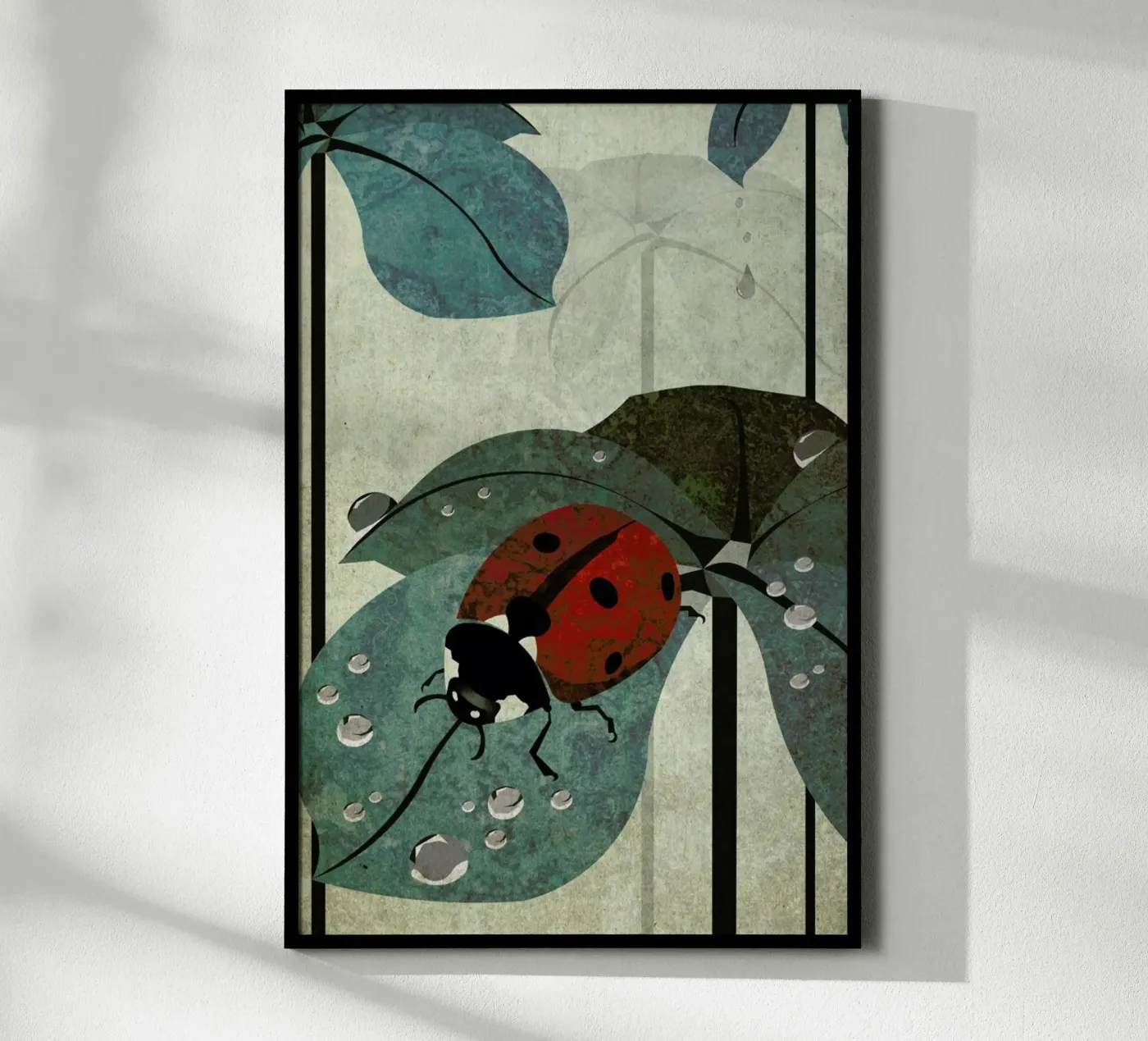 Marienkäfer poster by Sabrina Ziegenhorn