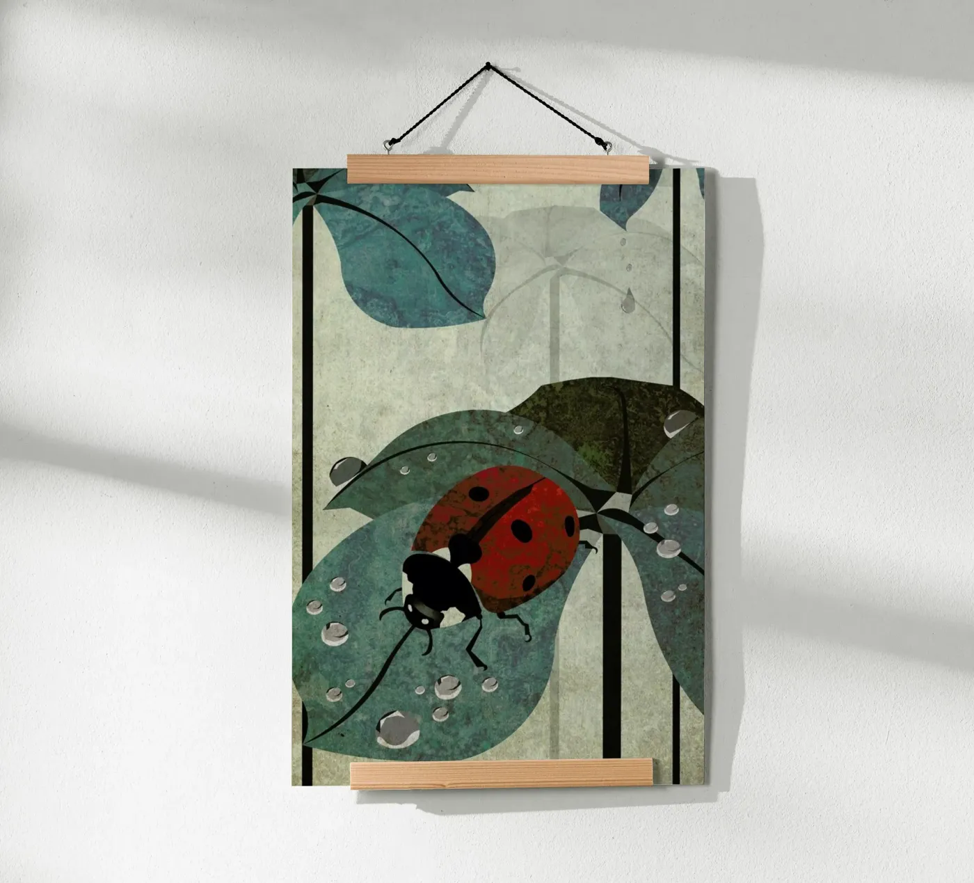 Marienkäfer poster by Sabrina Ziegenhorn