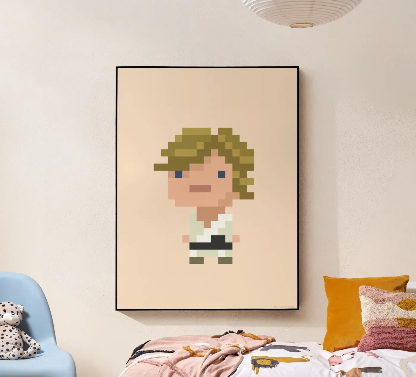 LUKE SKYWALKER plexiglas de Star Wars