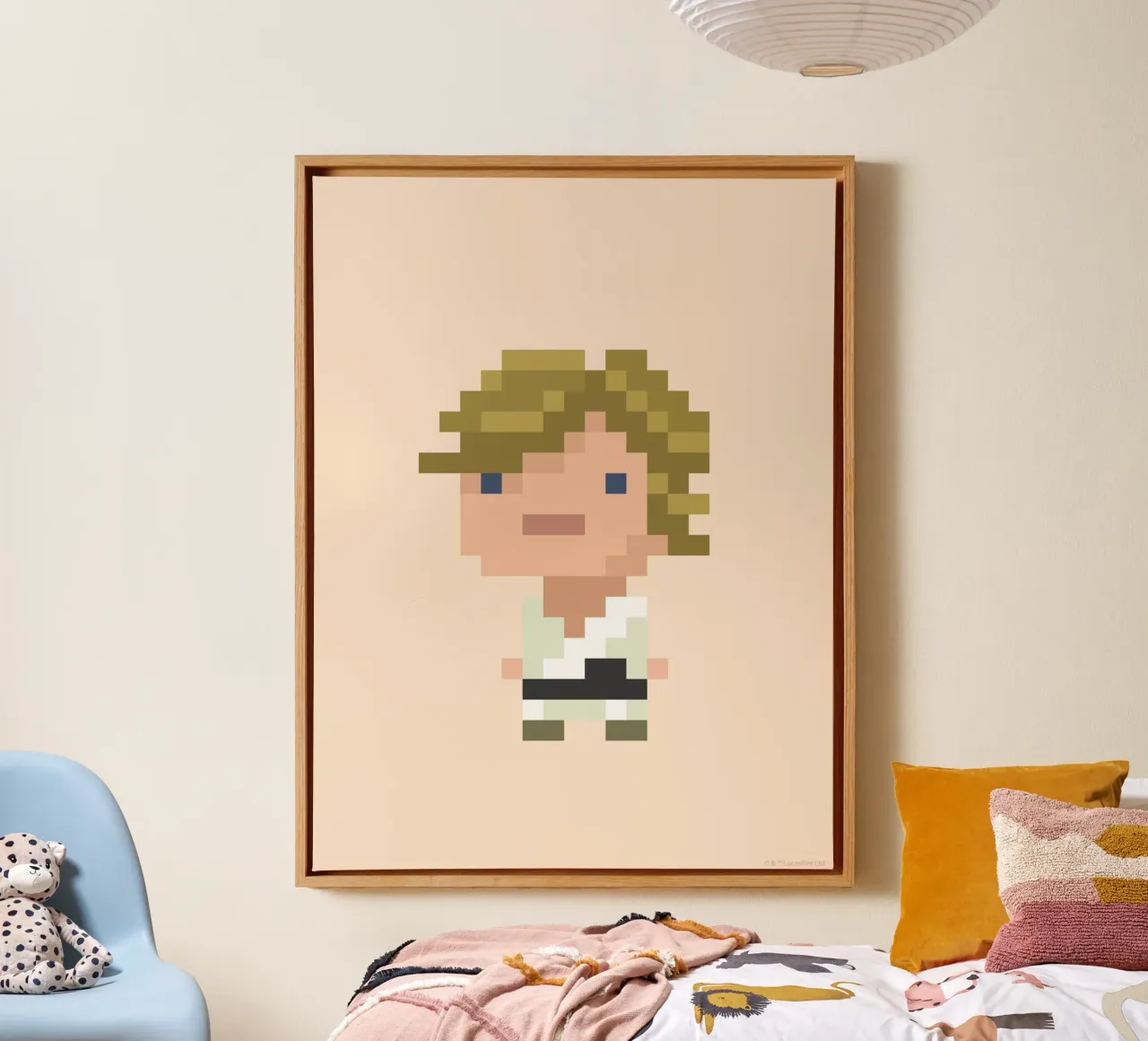 LUKE SKYWALKER tela da Star Wars