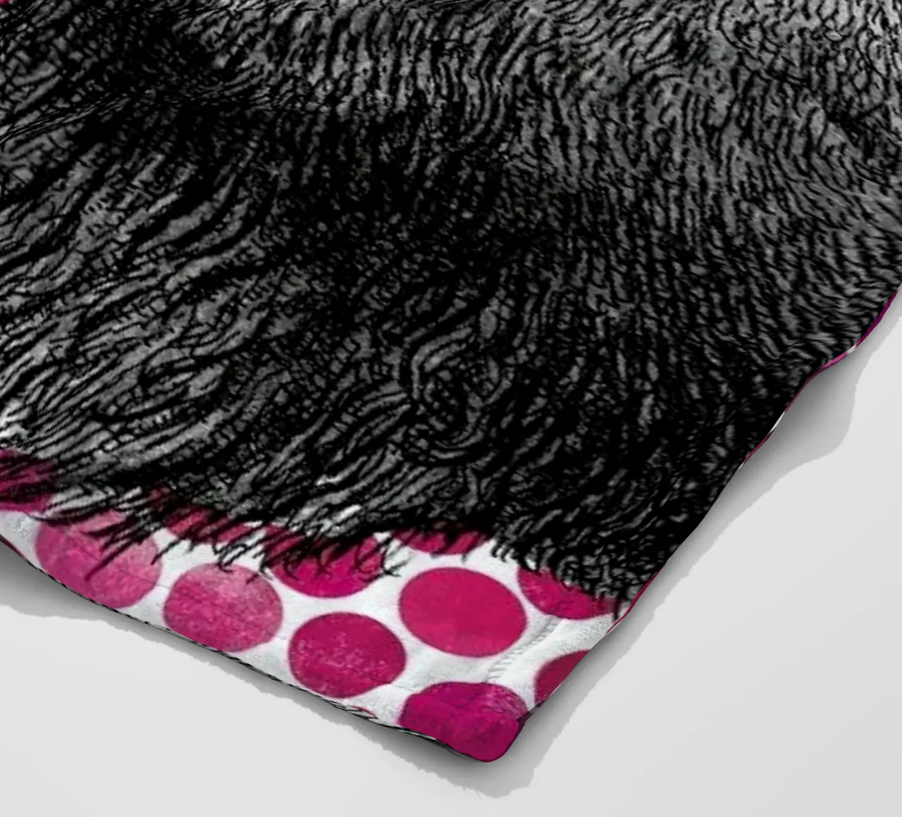 Bison and Butterfly coperta in pile da Eric Fan
