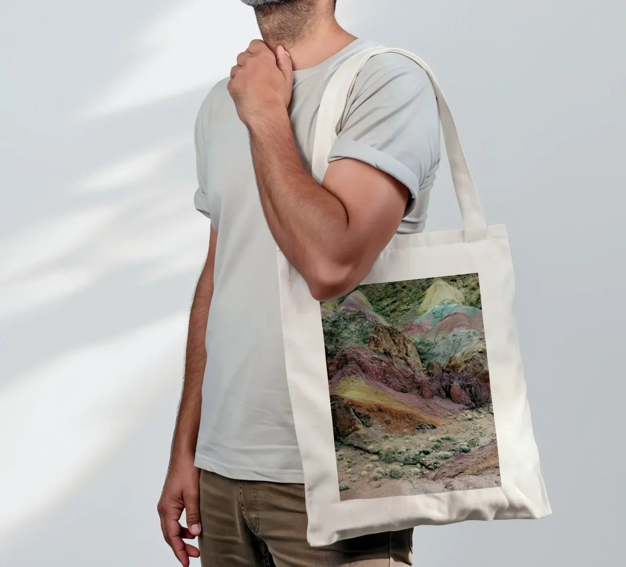 Calico Mountains tote bag by Kevin Russ