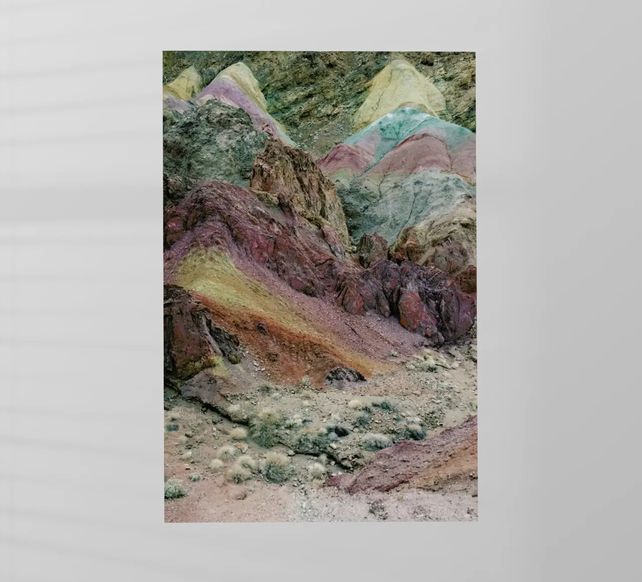 Calico Mountains pellicola backlit da Kevin Russ