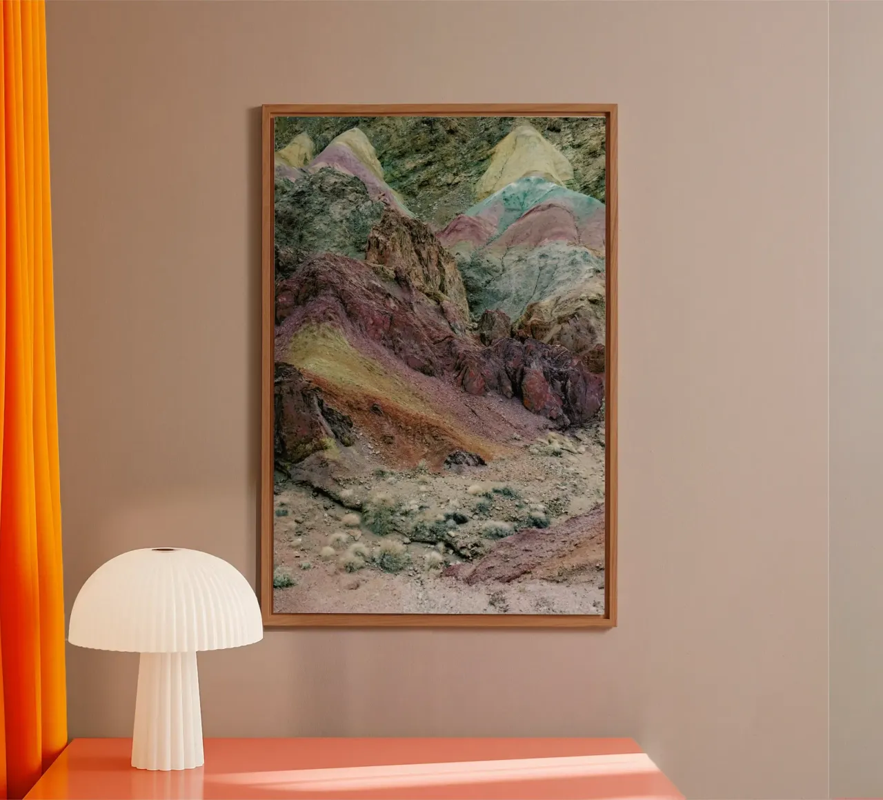 Calico Mountains alluminio dibond da Kevin Russ