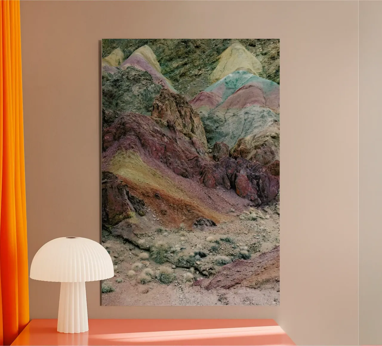 Calico Mountains alluminio dibond da Kevin Russ