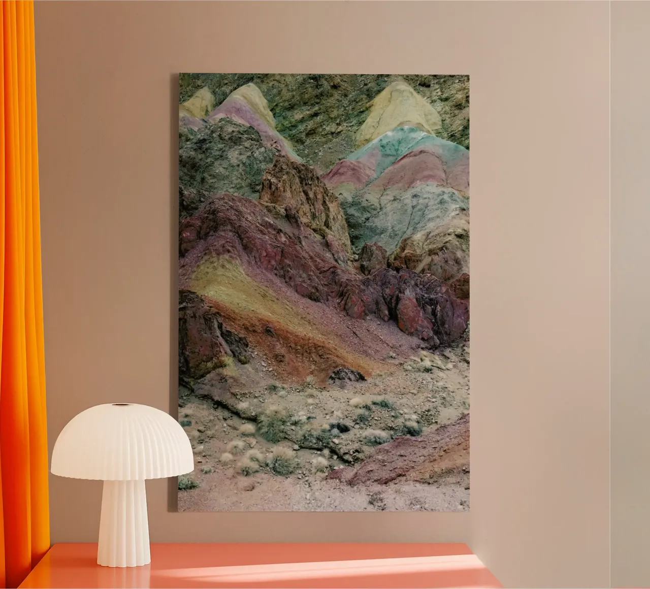 Calico Mountains tela con Cornice a cassetta da Kevin Russ