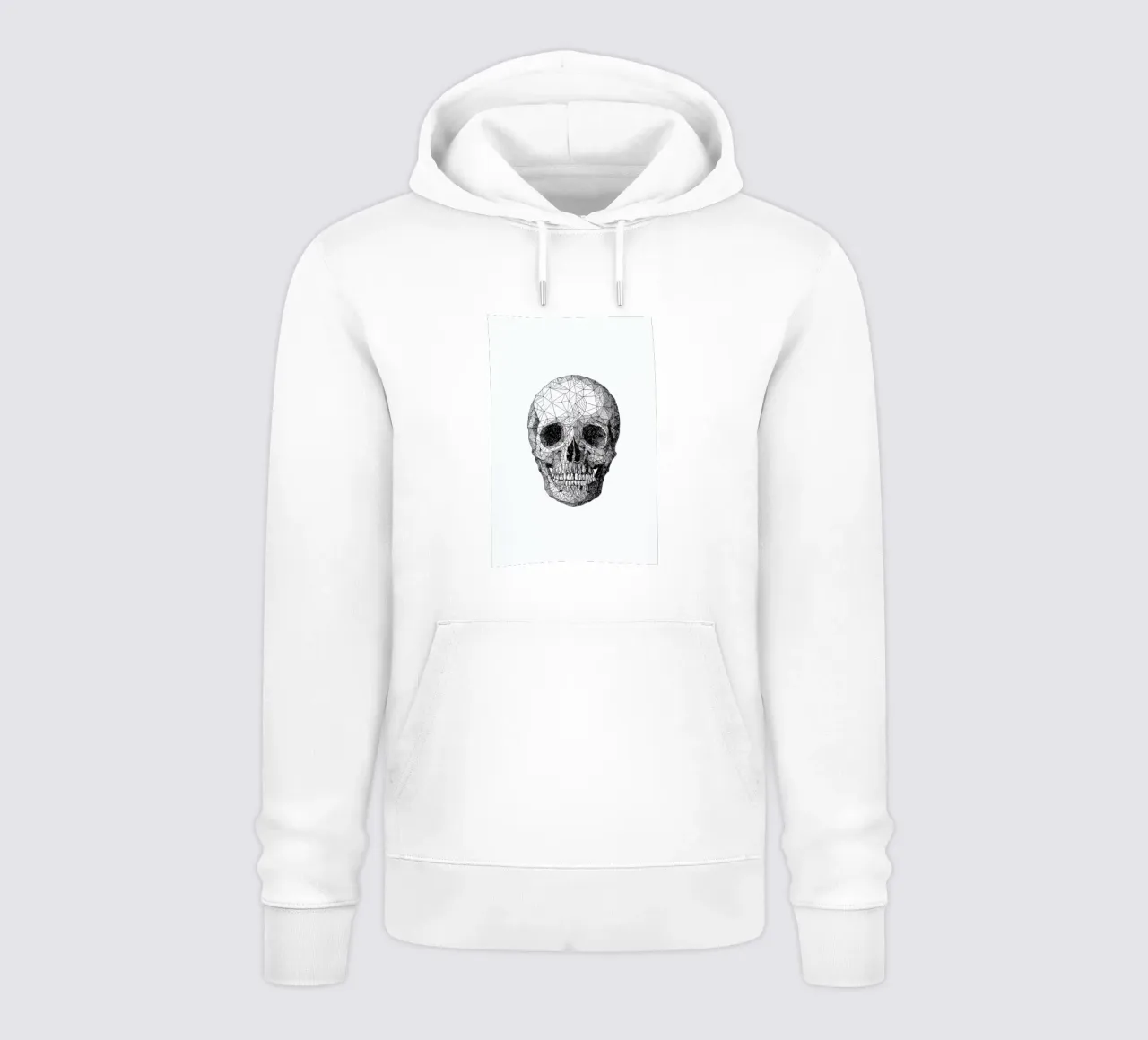 Skull felpa con cappuccio da Pen & Ink