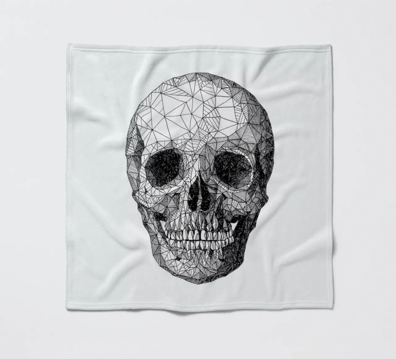 Skull fleecedeken van Pen & Ink