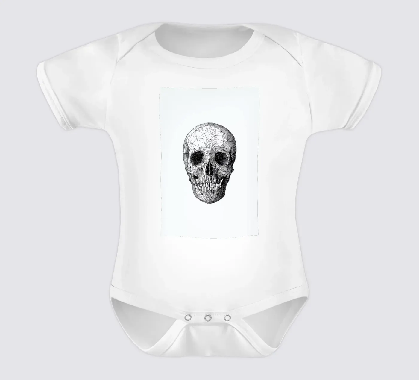 Skull body bébé de Pen & Ink