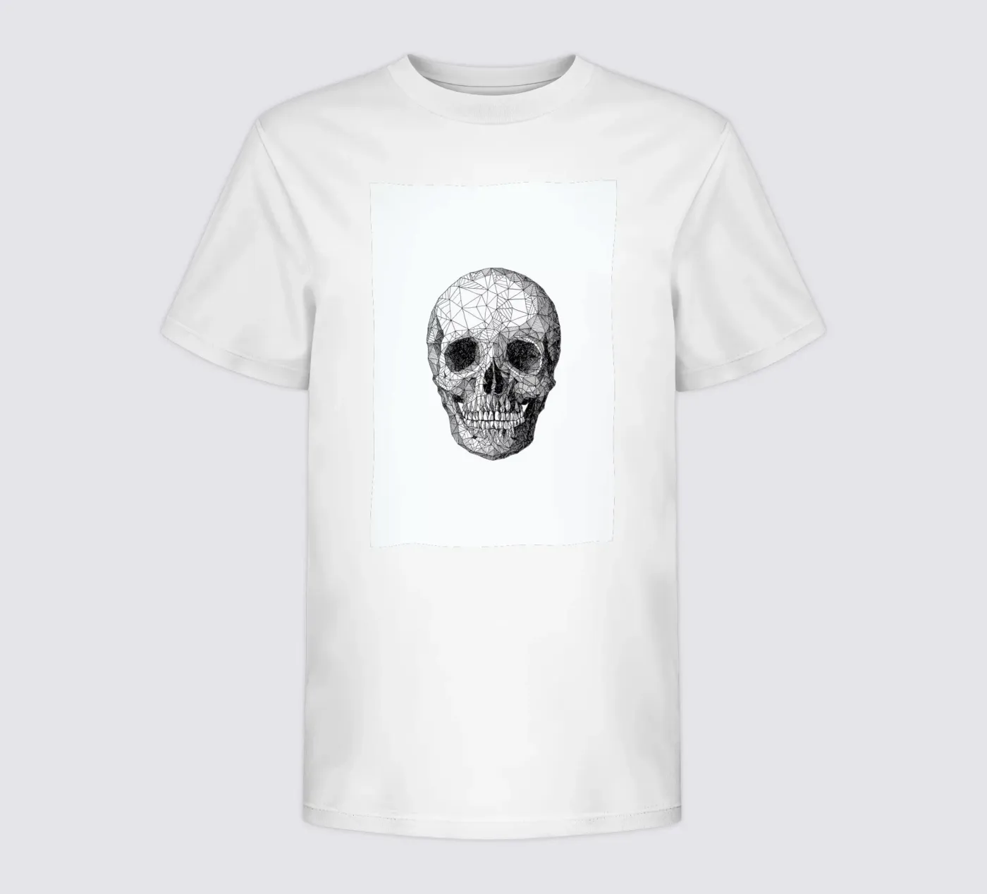 Skull kinder t-shirt van Pen & Ink